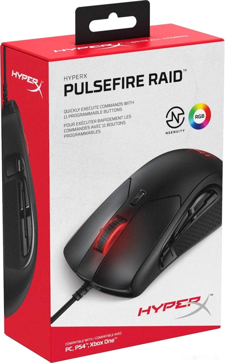 Игровая мышь HyperX Pulsefire Raid, фото 7