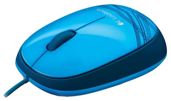 Мышь Logitech Mouse M105 Blue USB, фото 3