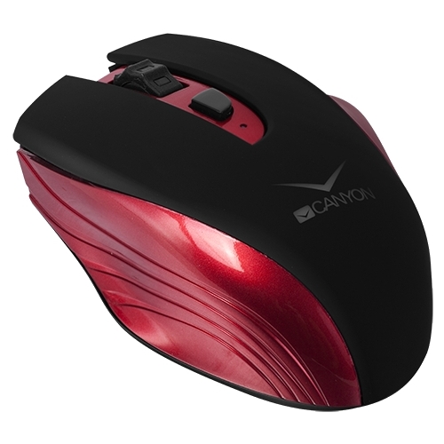 Мышь Canyon CNS-CMSW7R Black-Red USB, фото 2