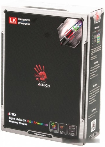 Игровая мышь A4Tech Bloody P93 (серый), фото 14