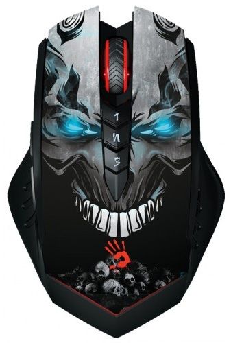 Мышь A4Tech Bloody R80 Skull Design Black USB