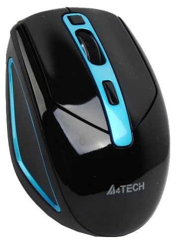 Мышь A4Tech G11-590FX-3 Black-Blue USB, фото 1