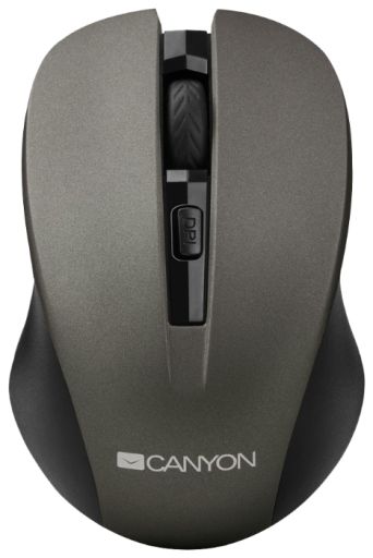 Мышь Canyon CNE-CMSW1G Grey USB, фото 1