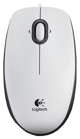 Мышь Logitech B100 White USB, фото 1