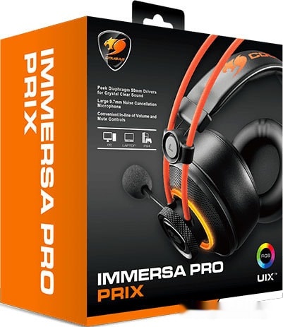 Наушники COUGAR Immersa Pro Prix, фото 6