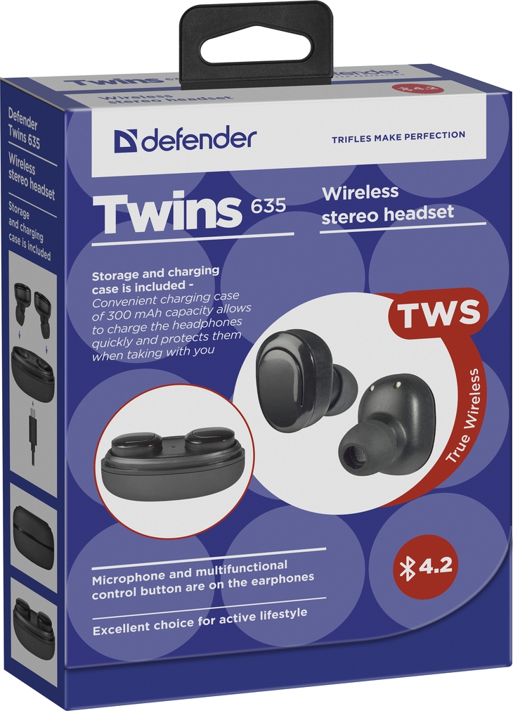Наушники Defender Twins 635, фото 4