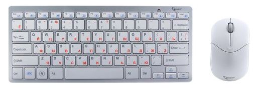 Клавиатура + мышь Gembird KBS-7001 White USB