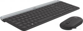 Клавиатура + мышь Logitech MK470 Slim Wireless Combo