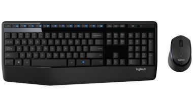 Клавиатура + мышь Logitech Wireless Combo MK345
