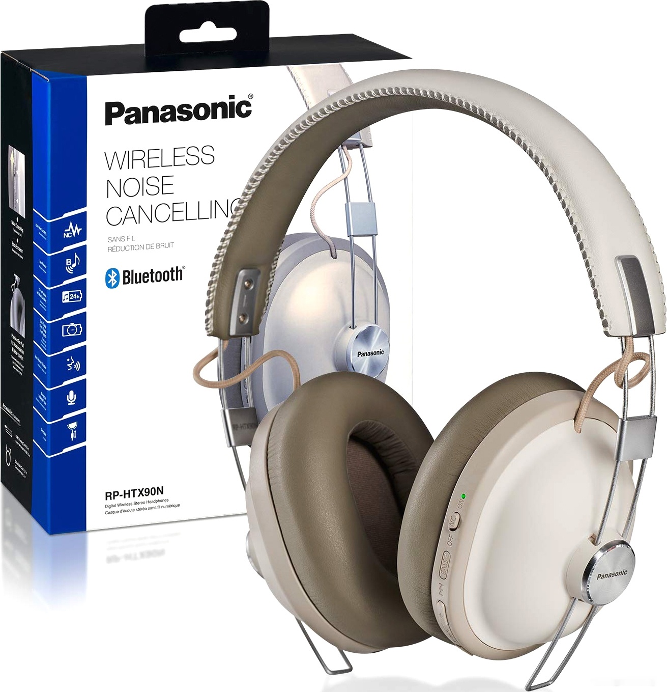 Наушники Panasonic RP-HTX90NGC-W, фото 4