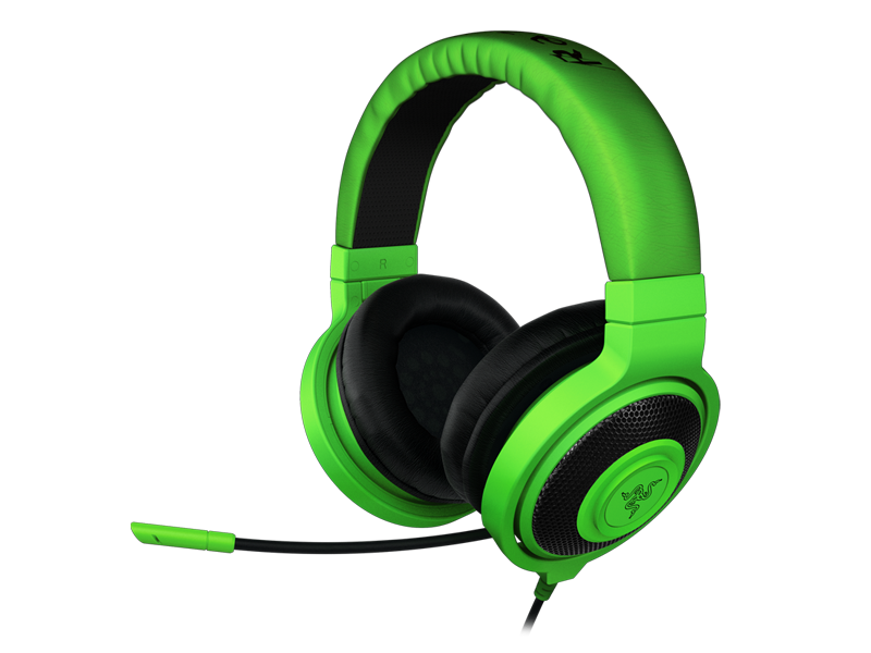 Наушники RAZER Kraken green, фото 2