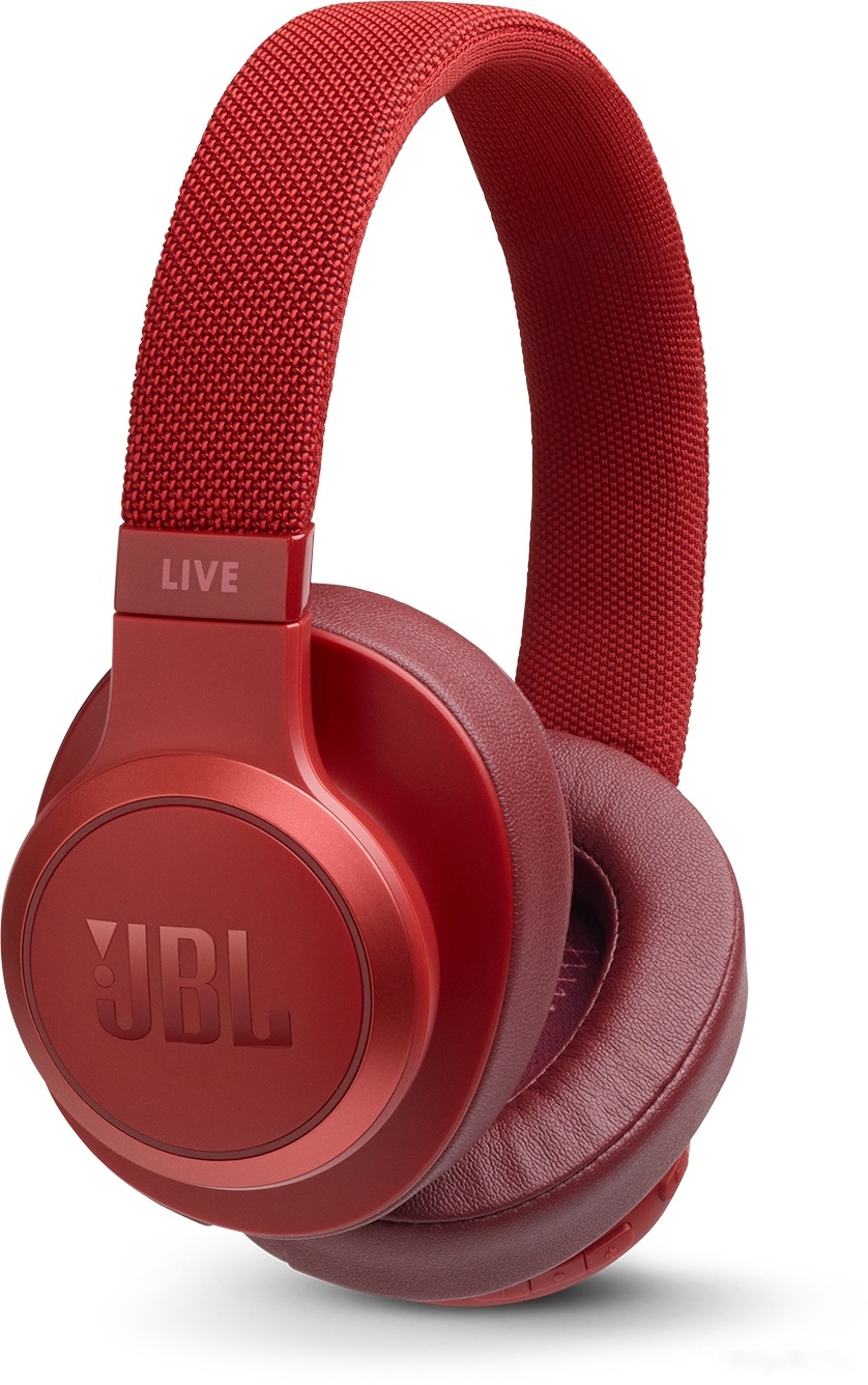 Наушники JBL Live 500BT (красный), фото 2