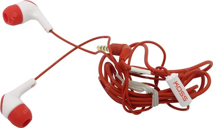 Наушники KOSS KEB15i (Red), фото 2