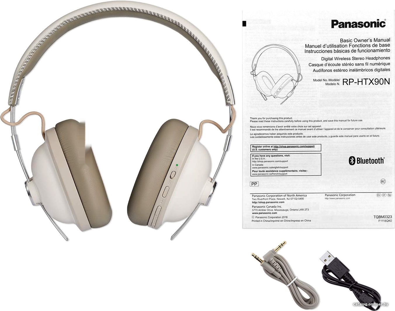 Наушники Panasonic RP-HTX90NGC-W, фото 5