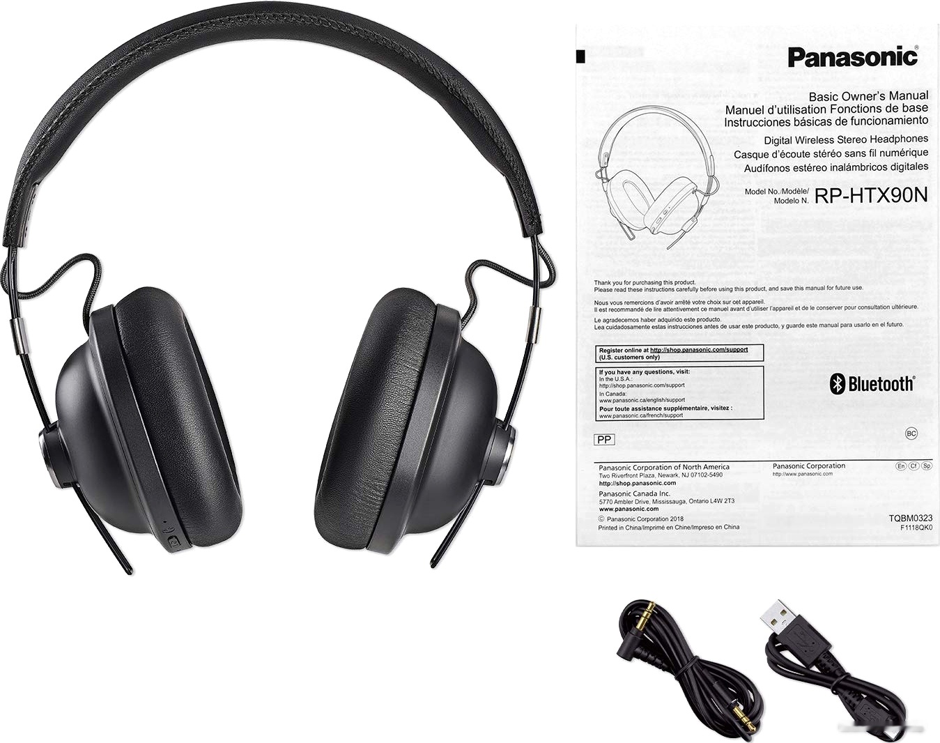 Наушники Panasonic RP-HTX90NGC-K, фото 5