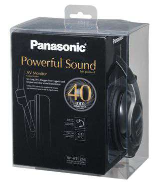 Наушники Panasonic RP-HTF295E-K, фото 2