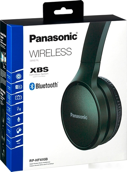Наушники Panasonic RP-HF410BGC-G, фото 5