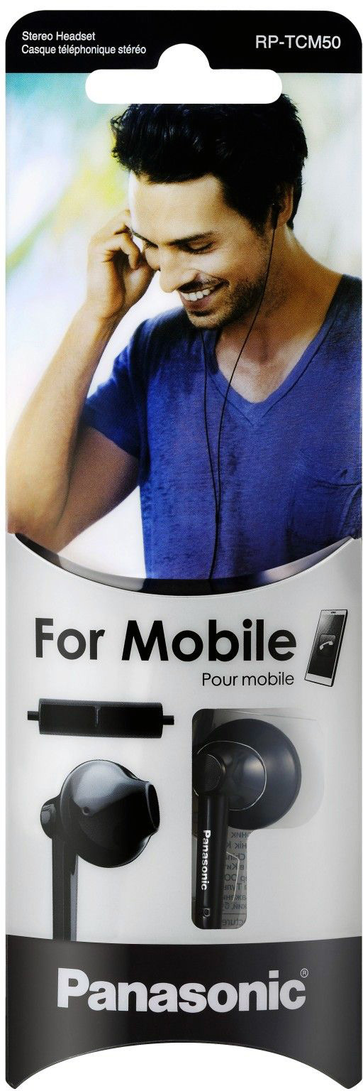 Наушники Panasonic RP-TCM50 (Black), фото 2