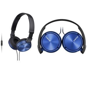 Наушники Sony MDR-ZX310AP blue, фото 3