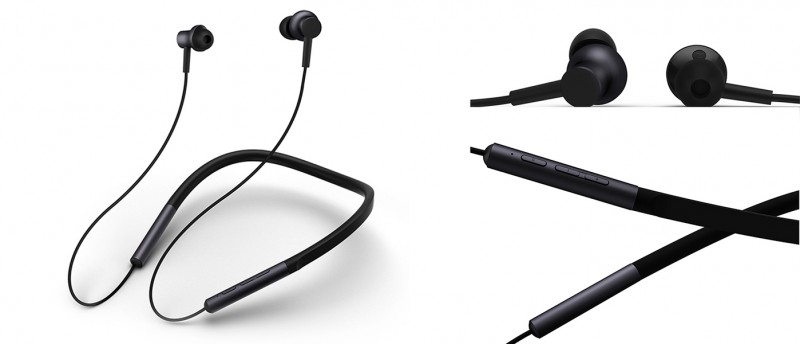 Наушники Xiaomi Mi Bluetooth Neckband Earphones (Black), фото 2