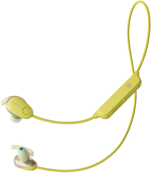 Наушники Sony WI-SP600N (Yellow), фото 2