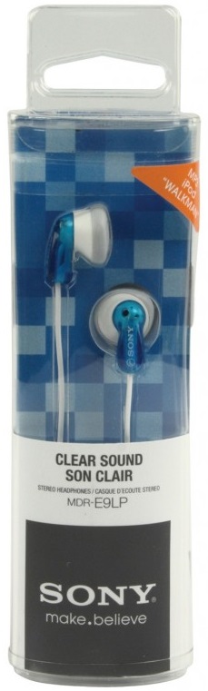 Наушники Sony MDRE9LPL.E (Blue), фото 2