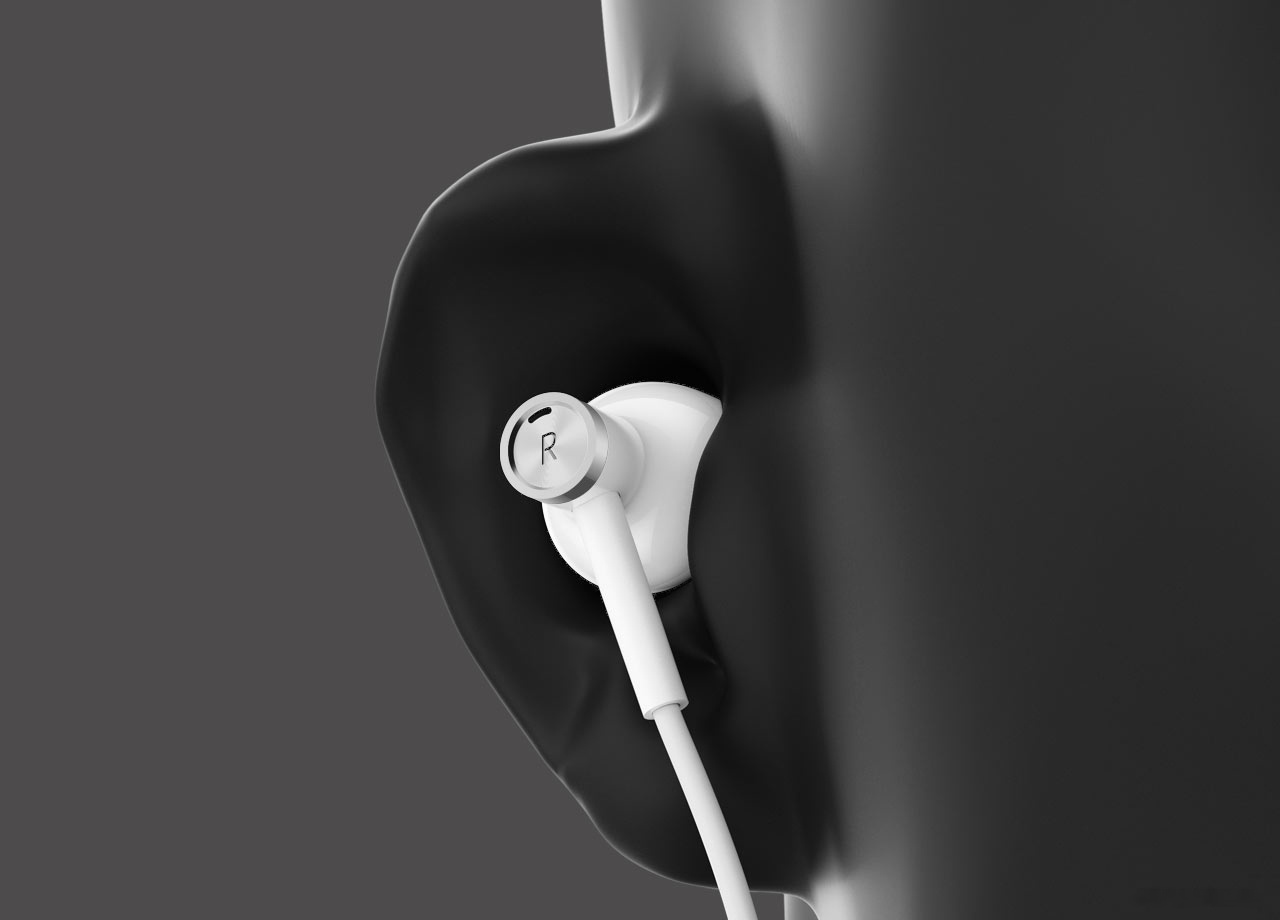 Наушники Xiaomi Dual Driver Earphones (белый), фото 4