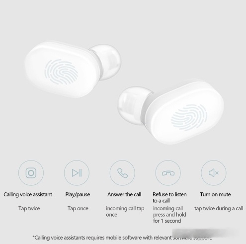 Наушники Xiaomi AirDots Youth Edition TWSEJ02LM, фото 9