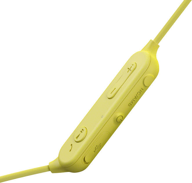 Наушники Sony WI-SP600N (Yellow), фото 3