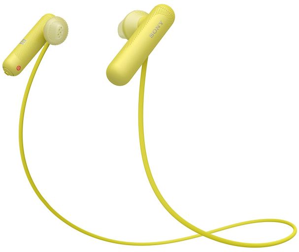 Наушники Sony WI-SP500 (Yellow), фото 1