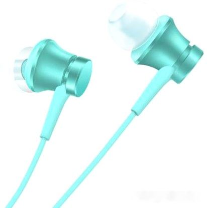 Наушники Xiaomi Mi In-Ear Headphones Basic HSEJ03JY (бирюзовый), фото 1