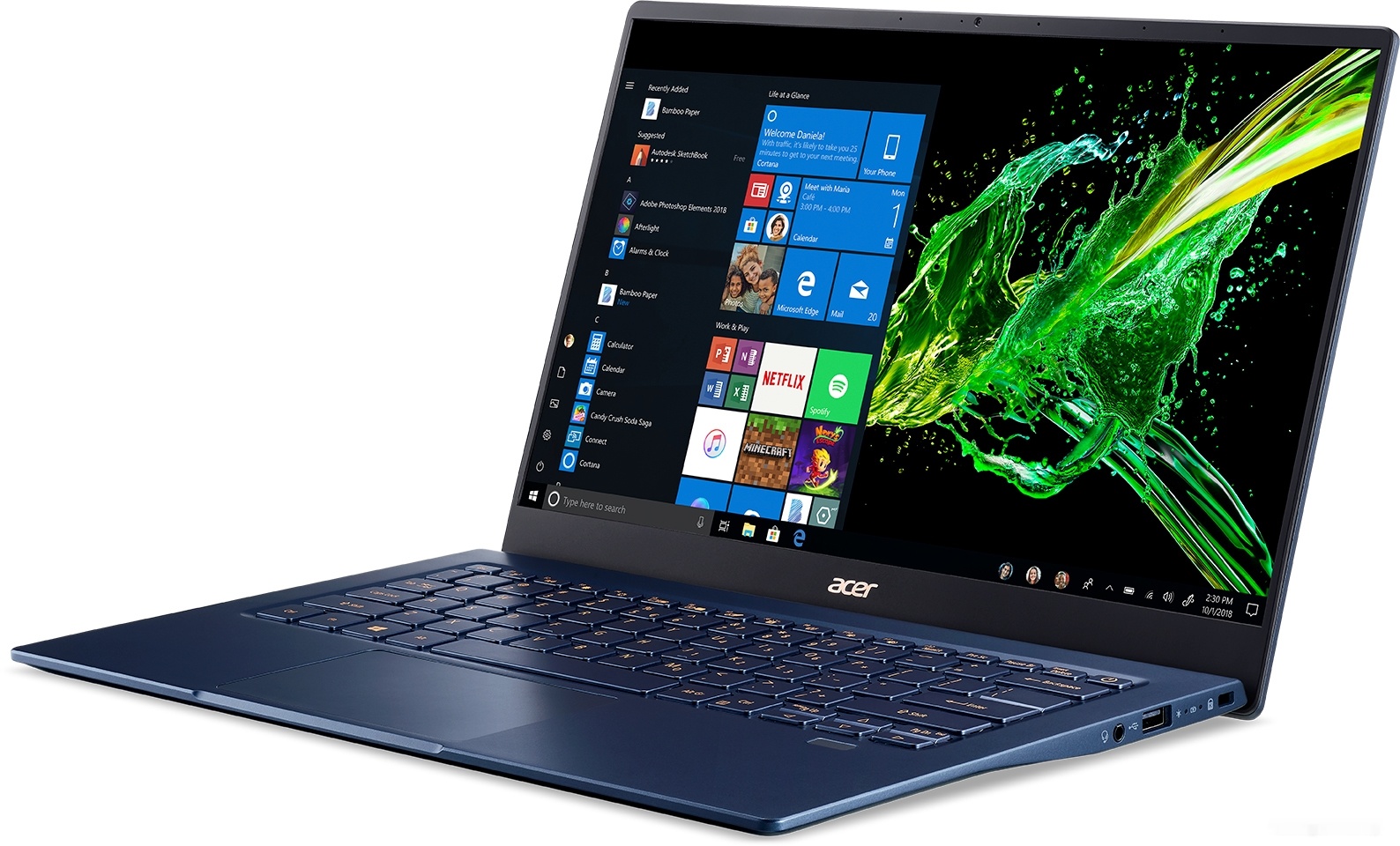 Ноутбук Acer Swift 5 SF514-54GT-700F NX.HU5ER.003, фото 3