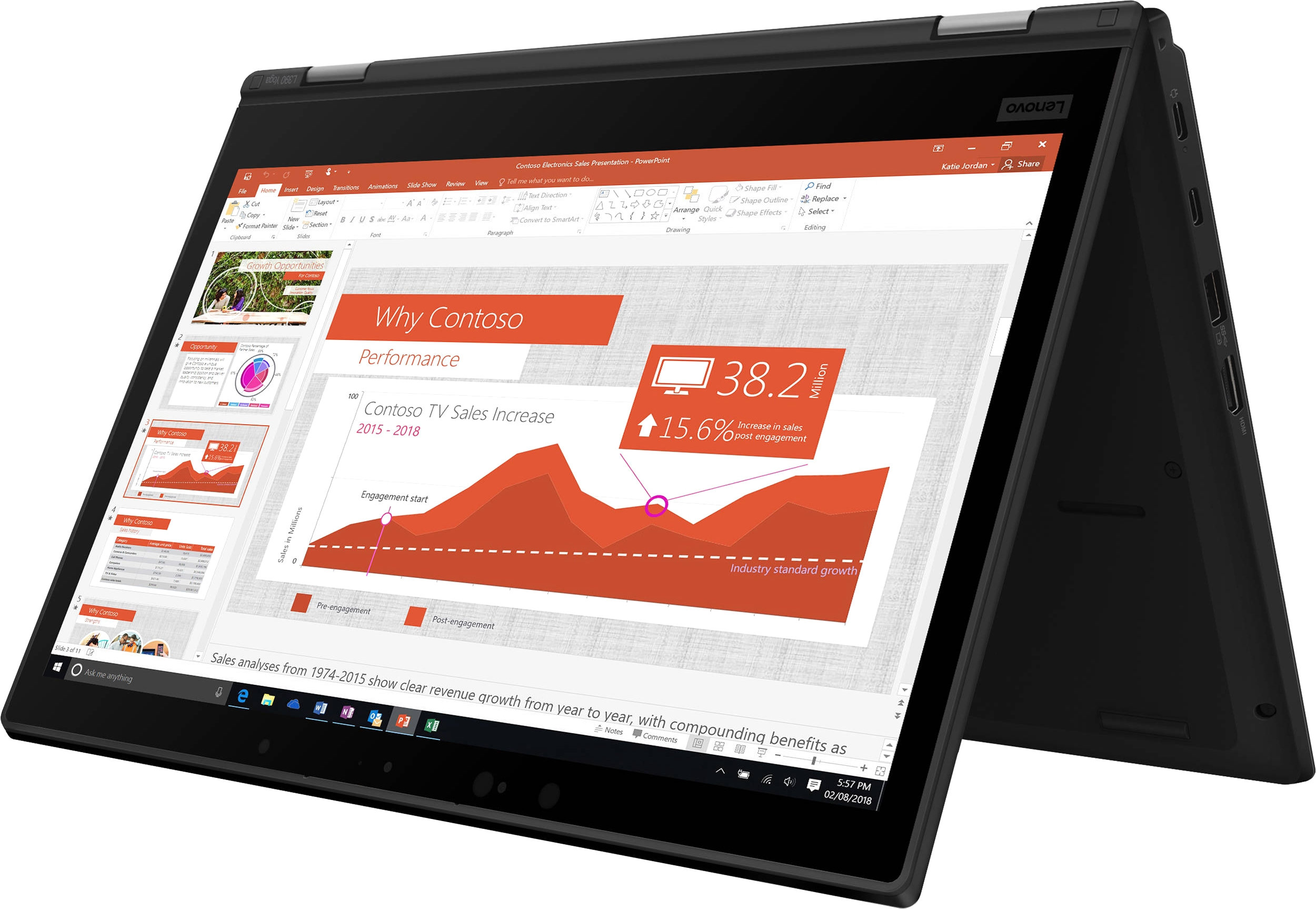 Ноутбук Lenovo ThinkPad L390 Yoga (20NT0010RT), фото 2
