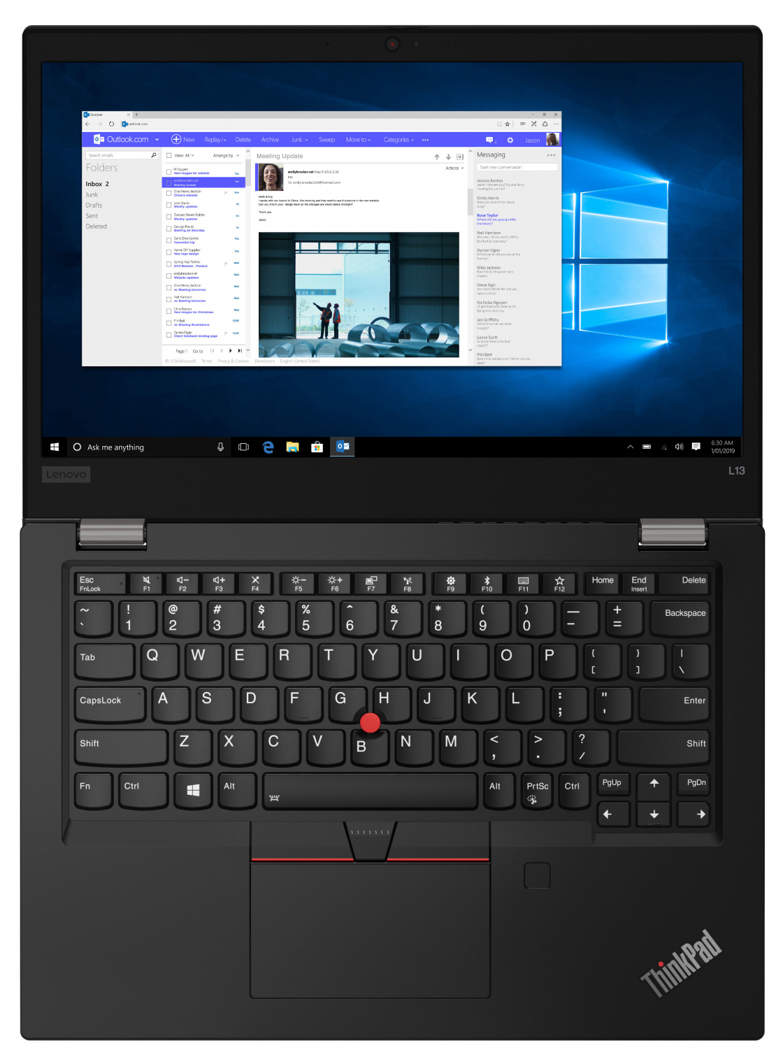Ноутбук Lenovo ThinkPad L13 20R30009RT, фото 7