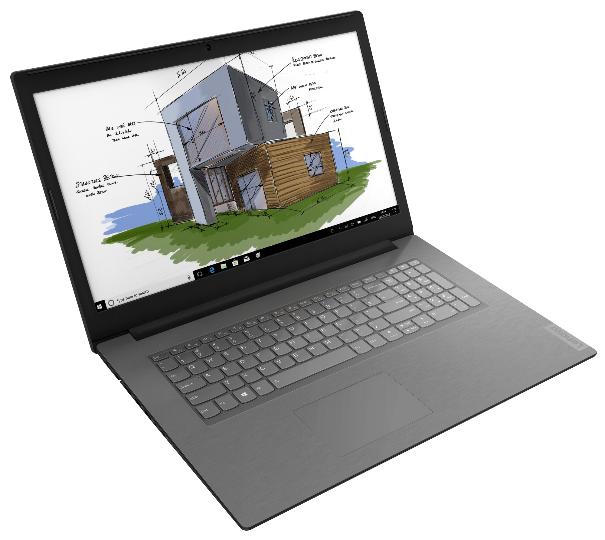Ноутбук Lenovo V340-17IWL (81RG000MRU), фото 3