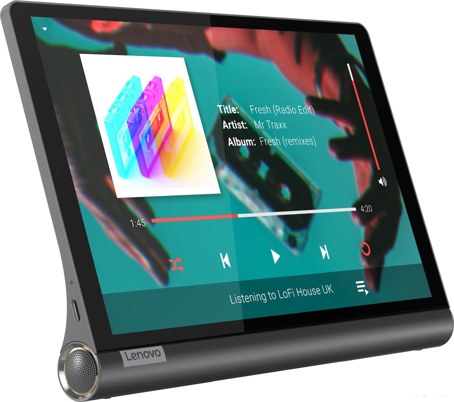 Планшет Lenovo Yoga Tab YT-X705L 64GB LTE ZA530006UA (темно-серый), фото 2
