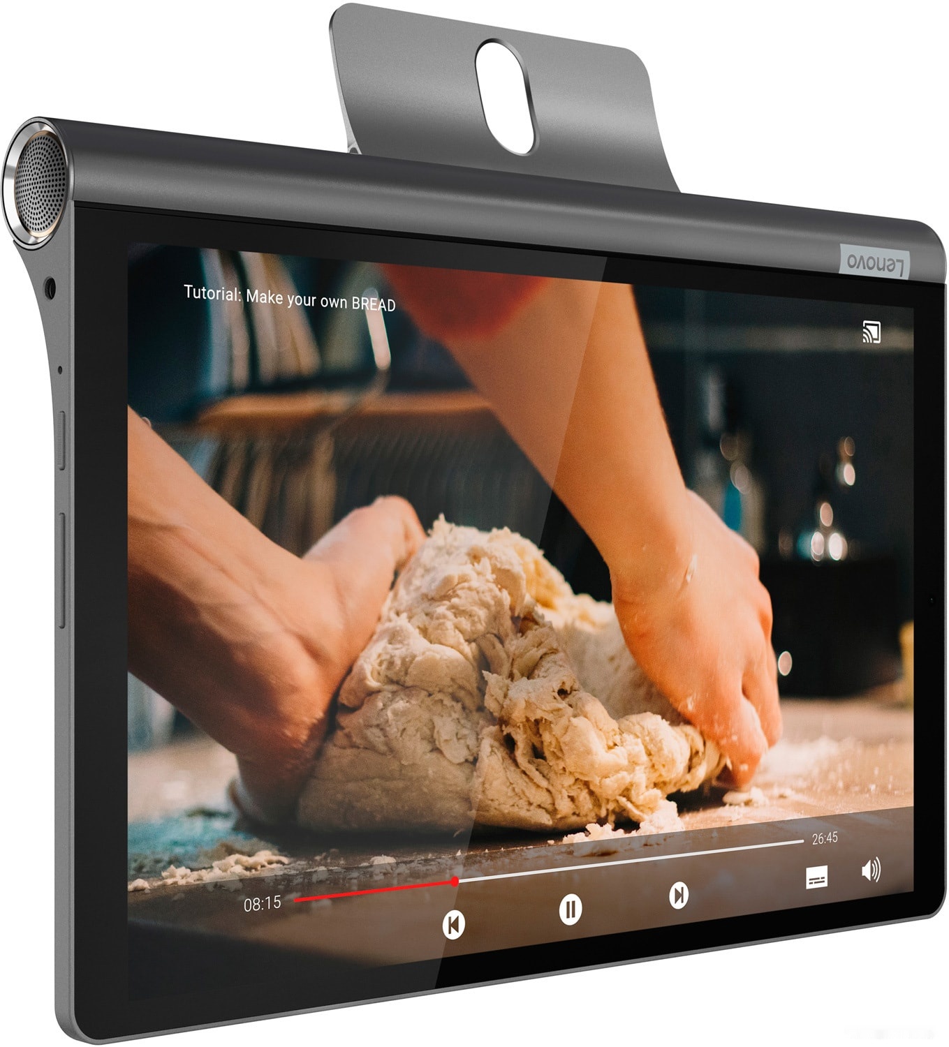 Планшет Lenovo Yoga Tab YT-X705L 64GB LTE ZA530006UA (темно-серый), фото 10