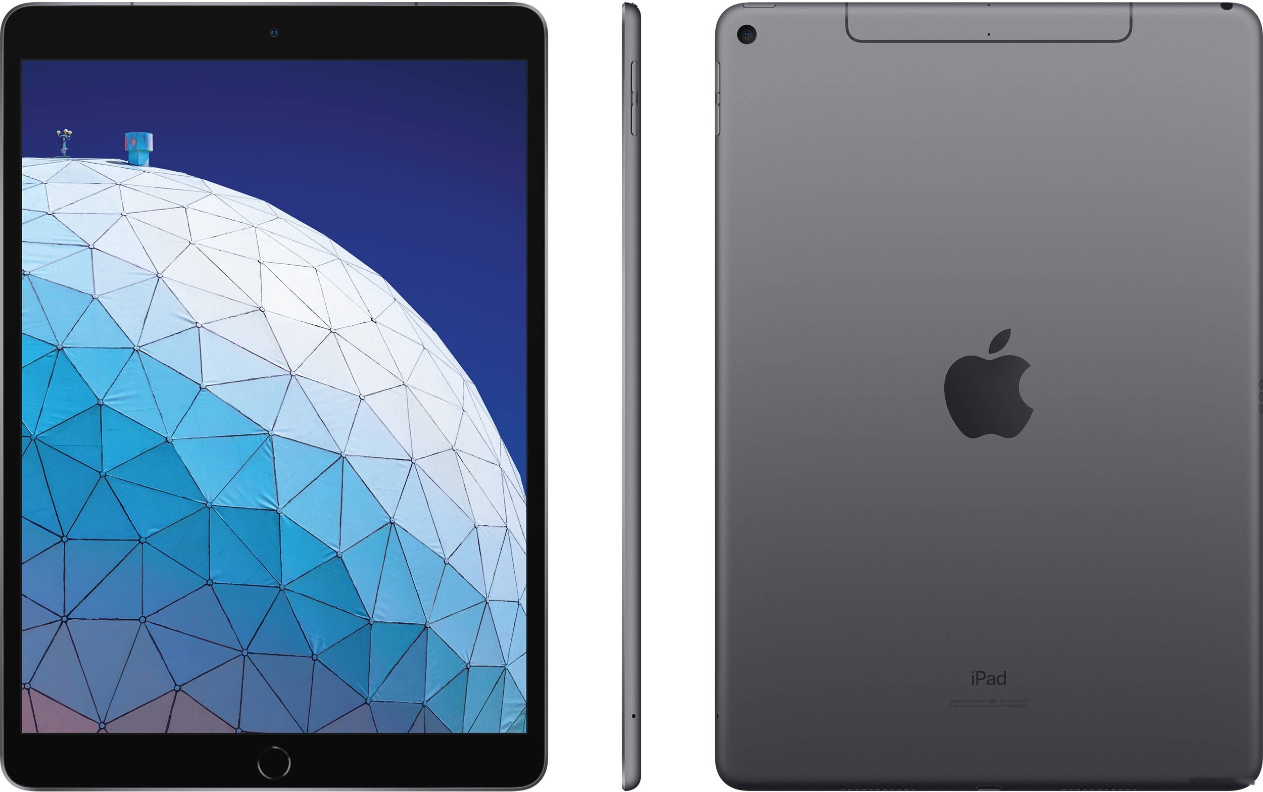 Планшет Apple iPad Air 2019 64GB LTE MV0D2 (серый космос), фото 3