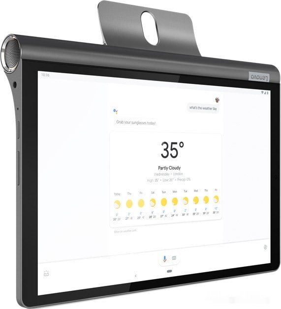 Планшет Lenovo Yoga Tab YT-X705F 32GB ZA3V0019UA (темно-серый), фото 14