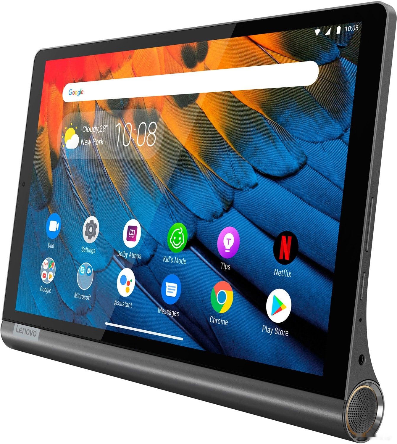 Планшет Lenovo Yoga Tab YT-X705L 64GB LTE ZA530006UA (темно-серый), фото 5