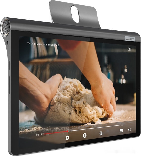 Планшет Lenovo Yoga Tab YT-X705F 32GB ZA3V0019UA (темно-серый), фото 11