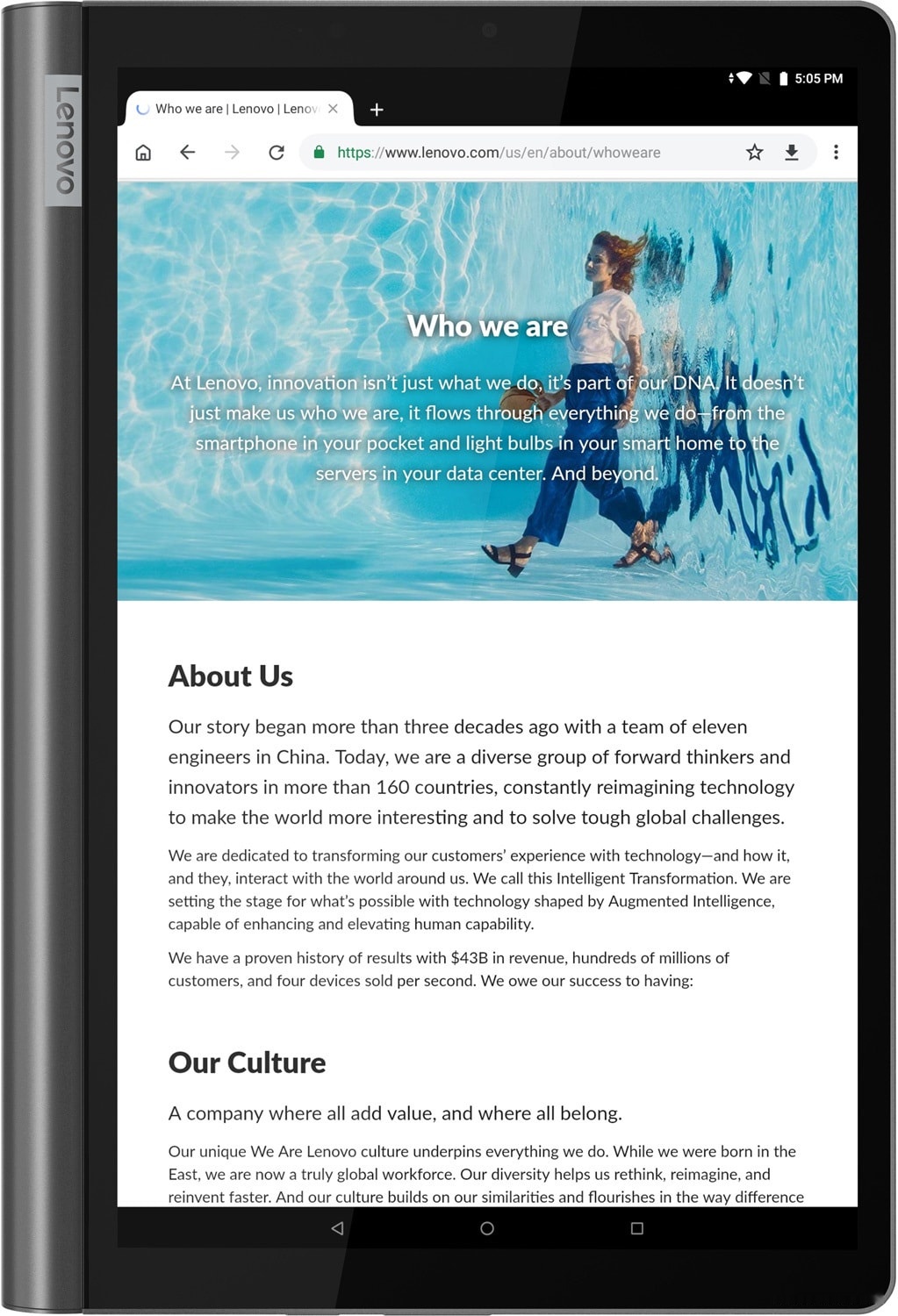 Планшет Lenovo Yoga Tab YT-X705L 64GB LTE ZA530006UA (темно-серый), фото 12
