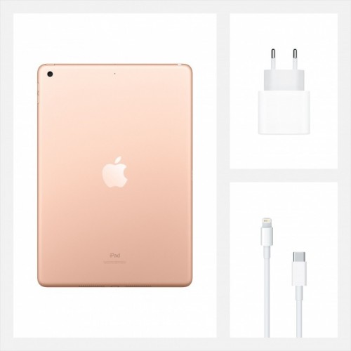 Планшет Apple iPad 10.2" 2020 128GB MYLF2 (золотистый), фото 4