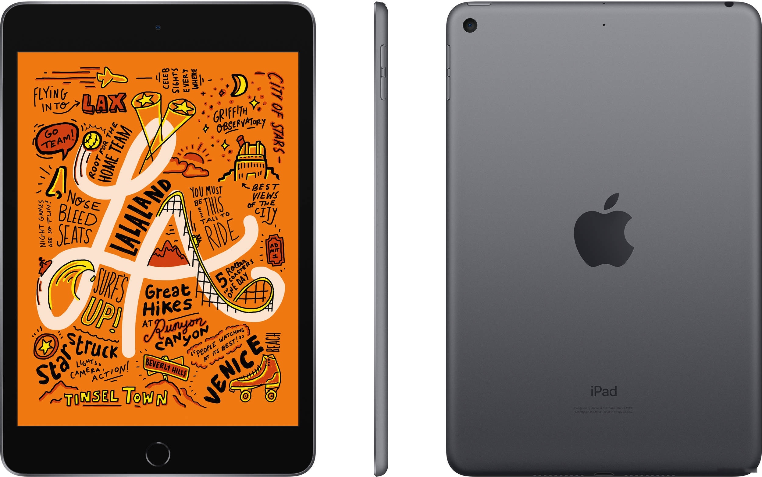 Планшет Apple iPad mini 2019 256GB MUU32 (серый космос), фото 3