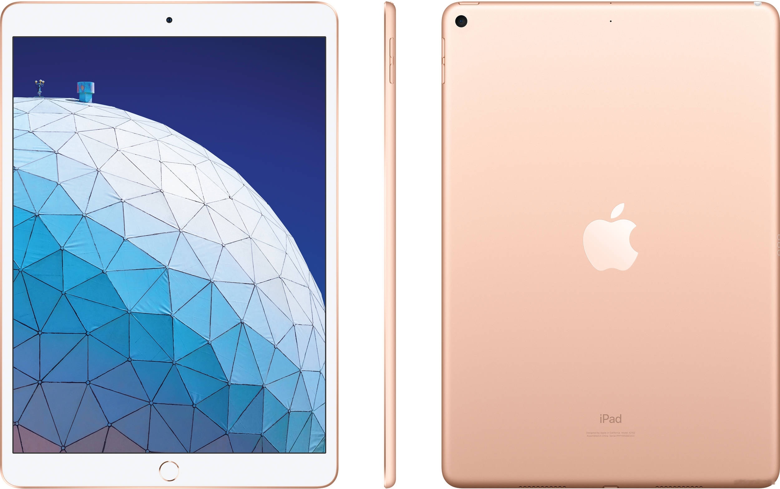 Планшет Apple iPad Air 2019 64GB MUUL2 (золотой), фото 3