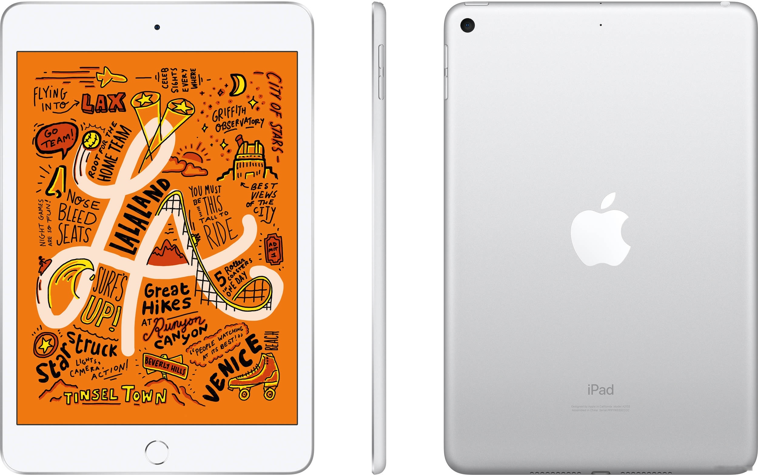 Планшет Apple iPad mini 2019 64GB MUQX2 (серебристый), фото 3