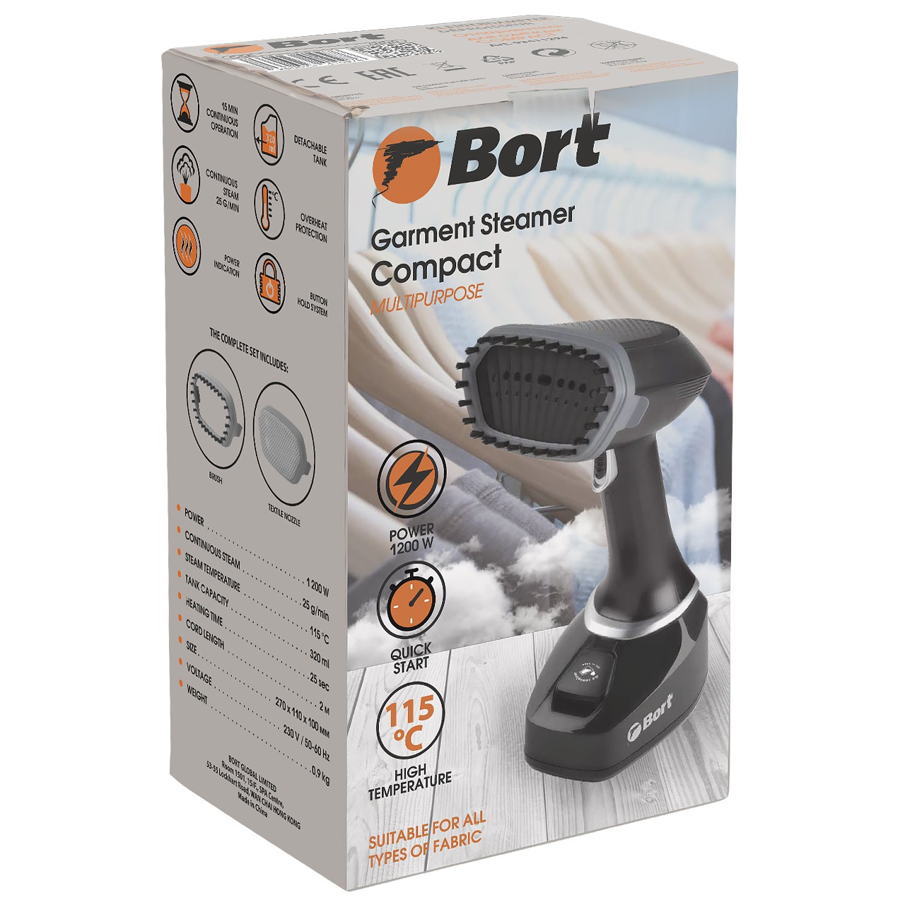 Отпариватель BORT Compact, фото 2