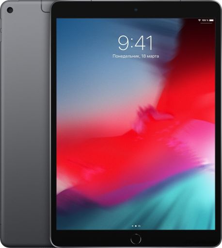 Планшет Apple iPad Air 2019 64GB LTE MV0D2 (серый космос), фото 1