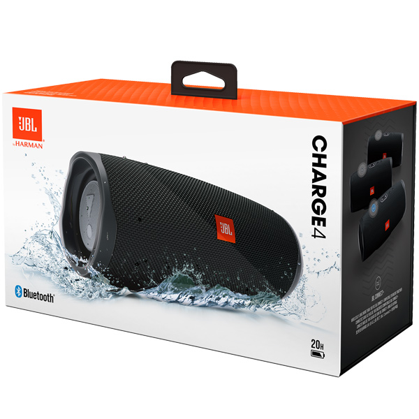 Портативная акустика JBL Charge 4 (Black), фото 5