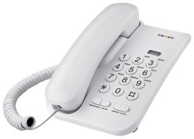 Проводной телефон TeXet TX-212 light grey